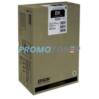EPSON T9741 C13T974100 BLACK INK - 86000 PAGES FOR PRO WF-C869R