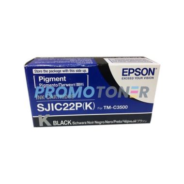 EPSON GJIC22P C33S020577 BLACK INK FOR COLORWORKS C3500
