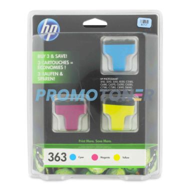 HP 363 CB333EE CMY INK - 1050 PAGES FOR ENVY INSPIRE 7252E