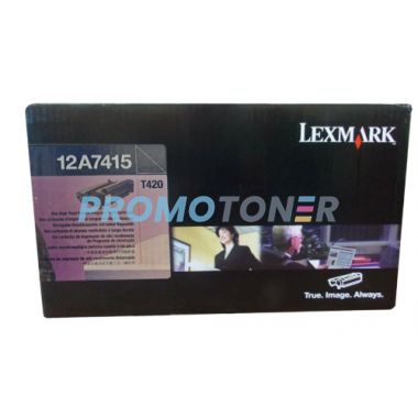 LEXMARK 12A7415 BLACK TONER - 10000 PAGES FOR T-420D