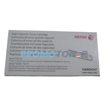XEROX 106R04347 BLACK TONER - 3000 PAGES FOR B205