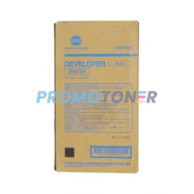 KONICA DV-610K BLACK DEVELOPER - 300000 PAGES FOR BIZHUB PRESS C6000