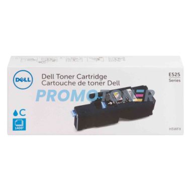 DELL 593-BBJU CYAN TONER - 1400 PAGES FOR E525W