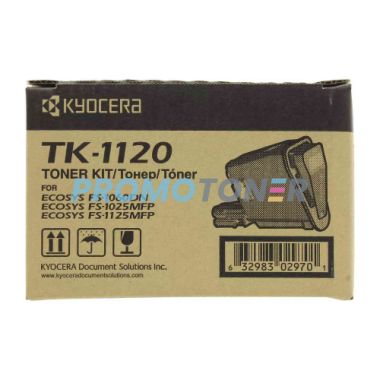 KYOCERA MITA TK-1120 BLACK TONER - 3000 PAGES FOR ECOSYS FS-1025MFP