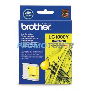 BROTHER LC-1000Y YELLOW INK - 400 PAGES FOR DCP-130C