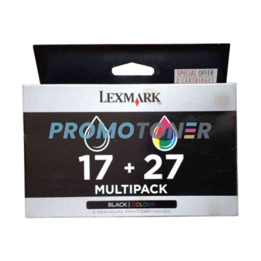 LEXMARK 17 27 0080D2125 BLACK / COLOR INK - 210 B/W PAGES FOR X1100