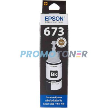 EPSON T6731 673 C13T67314A CZARNY TUSZ - 9900 STRON DO ECOTANK L1800