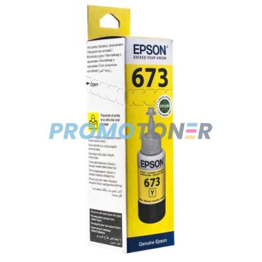 EPSON T6734 673 C13T67344A YELLOW INK - 1800 PAGES FOR ECOTANK L1800