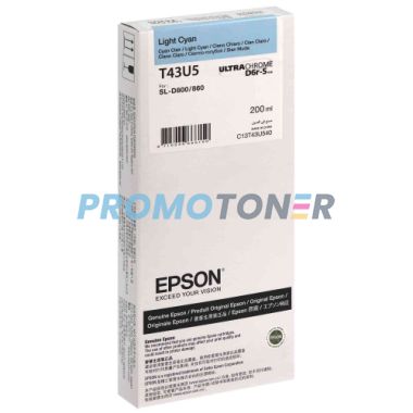 EPSON T43U T43U5 C13T43U540 LIGHT CYAN INK FOR SURELAB SL-D800 ML