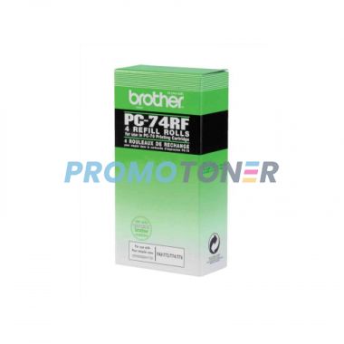 BROTHER PC74RF BLACK RIBBON - 596 PAGES FOR FAX T72