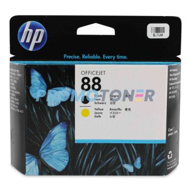 HP 88 C9381A BLACK AND YELLOW INK - 41500 PAGES FOR OFFICEJET PRO K5400
