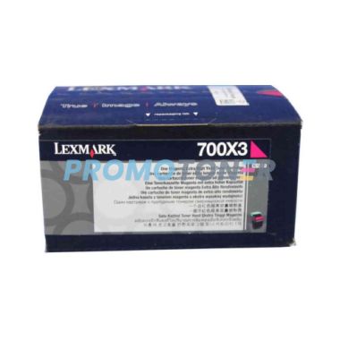 LEXMARK 700X3 70C0X30 MAGENTA TONER - 4000 PAGES FOR CS510DE
