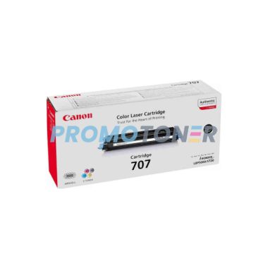 CANON 707 9424A004 BLACK TONER - 2500 PAGES FOR I-SENSYS LBP5100