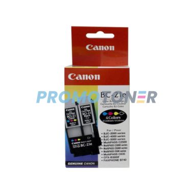 CANON BC-21E 0899A002 BLACK / COLOR INK - 300 PAGES FOR BJC-2000