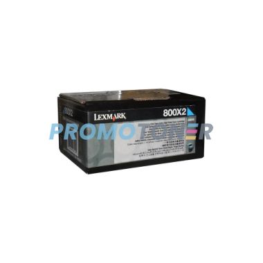 LEXMARK 800X2 80C0X20 CYAN TONER - 4000 PAGES FOR CX-510DE MFP