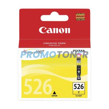 CANON CLI-526 4543B001 YELLOW INK - 515 PAGES FOR PIXMA IP4850