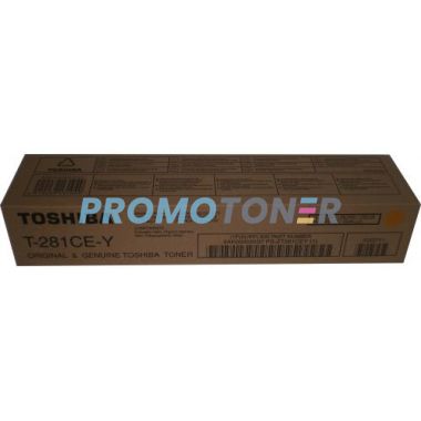 TOSHIBA T-281CE-Y YELLOW TONER - 10000 PAGES FOR E-STUDIO 281C