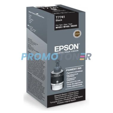 EPSON T7741 C13T77414A BLACK INK - 6000 PAGES FOR ECOTANK L121