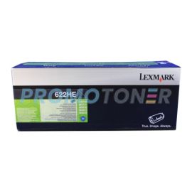 LEXMARK 622HE 62D2H0E NOIR TONER - 25000 PAGE EN NOIR ET BLANC POUR MX-810DE