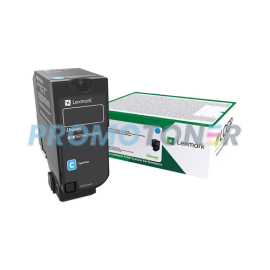 LEXMARK 74C20CE CYAN TONER - 3000 PAGES POUR CS720DE