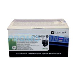 LEXMARK 74C2HK0 NOIR TONER - 20000 PAGES POUR CS720DE