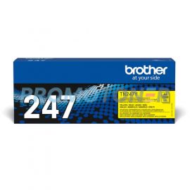 BROTHER TN-247Y JAUNE TONER - 2300 PAGES POUR DCP-L3510CDW