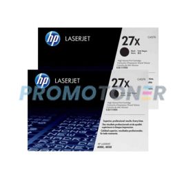 HP 27X Toner Black 2 Pack