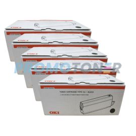 Okidata Type C4 Toner Black 5 Pack
