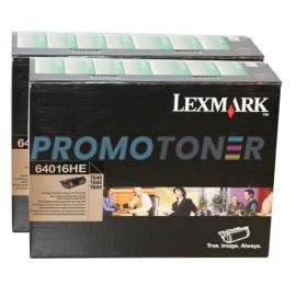 Lexmark T644 Toner Black 21K 2 Pack