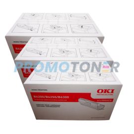 Oki B6200 Toner Cartridge Black 3 Pack