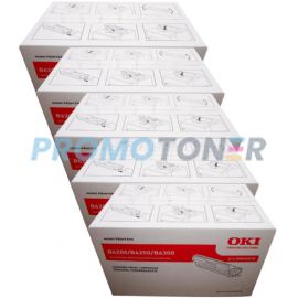 Oki B6200 Toner Cartridge Black 5 Pack