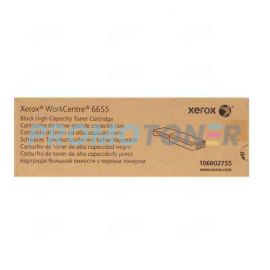 XEROX 106R02755 NOIR TONER - 12000 PAGES POUR WORKCENTRE 6655/X
