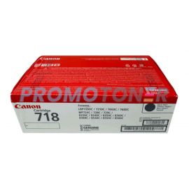 CANON 718 2662B017 NOIR TONER - 6800 PAGES POUR I-SENSYS MF724CDW