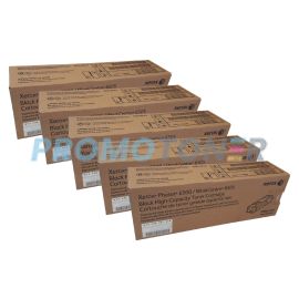 Xerox Phaser 6500 Toner Black 5 Pack