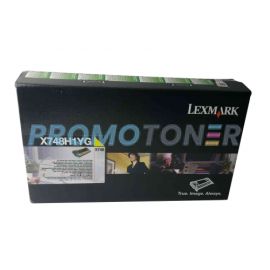 LEXMARK X748H1YG JAUNE TONER - 10000 PAGES POUR X748DE