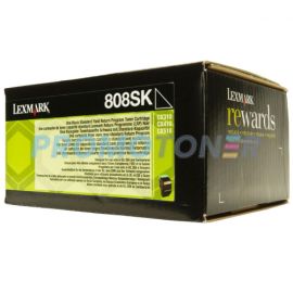 LEXMARK 808SK 80C8SK0 NOIR TONER - 2500 PAGES POUR CX-310DN MFP