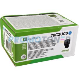 LEXMARK 78C2UC0 CYAN TONER - 7000 PAGES POUR CS521DN