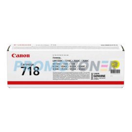 CANON 718 2659B002 JAUNE TONER - 2900 PAGES POUR I-SENSYS MF724CDW
