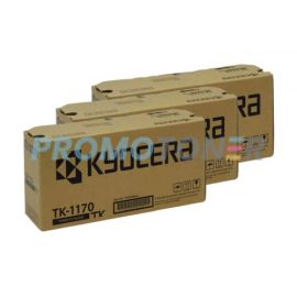 Kyocera Mita TK-1170 Toner Kit Black Pack Of 3