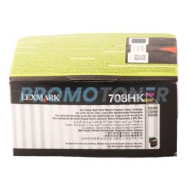 LEXMARK 708HK 70C8HK0 NOIR TONER - 4000 PAGES POUR CS-310N