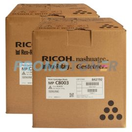 Ricoh Mp C6503SP Toner Cartridge Black Pack Of 2