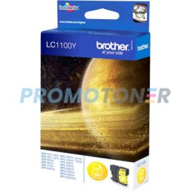 BROTHER LC-1100 LC-1100YBP JAUNE ENCRE - 325 PAGES POUR DCP-385C (EU)