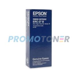 EPSON ERC-27 ERC-27B NOIR RUBAN - 1000000 CARACTÈRES POUR CTM-290