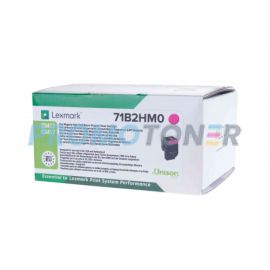 LEXMARK 71B2HM0 MAGENTA TONER - 3500 PAGES POUR CS417DN