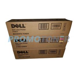 Dell 3100 Toner CMY High Yield Pack of 3