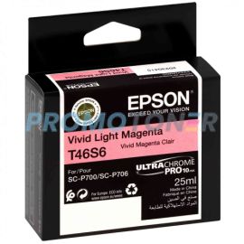 EPSON T46S6 T46S C13T46S60N MAGENTA VIF CLAIR ENCRE POUR SURECOLOR SC-P700
