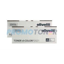 Olivetti D-color P2021 Toner Black Pack Of 2