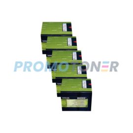 Lexmark 802XE Corp Toner Black RP 5 Pack