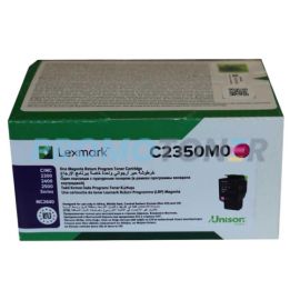 LEXMARK C2350M0 MAGENTA TONER - 1000 PAGES POUR C2425DW