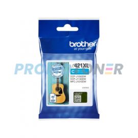BROTHER LC421XL LC-421XLC CYAN ENCRE - 500 PAGES POUR DCP-J1050DW